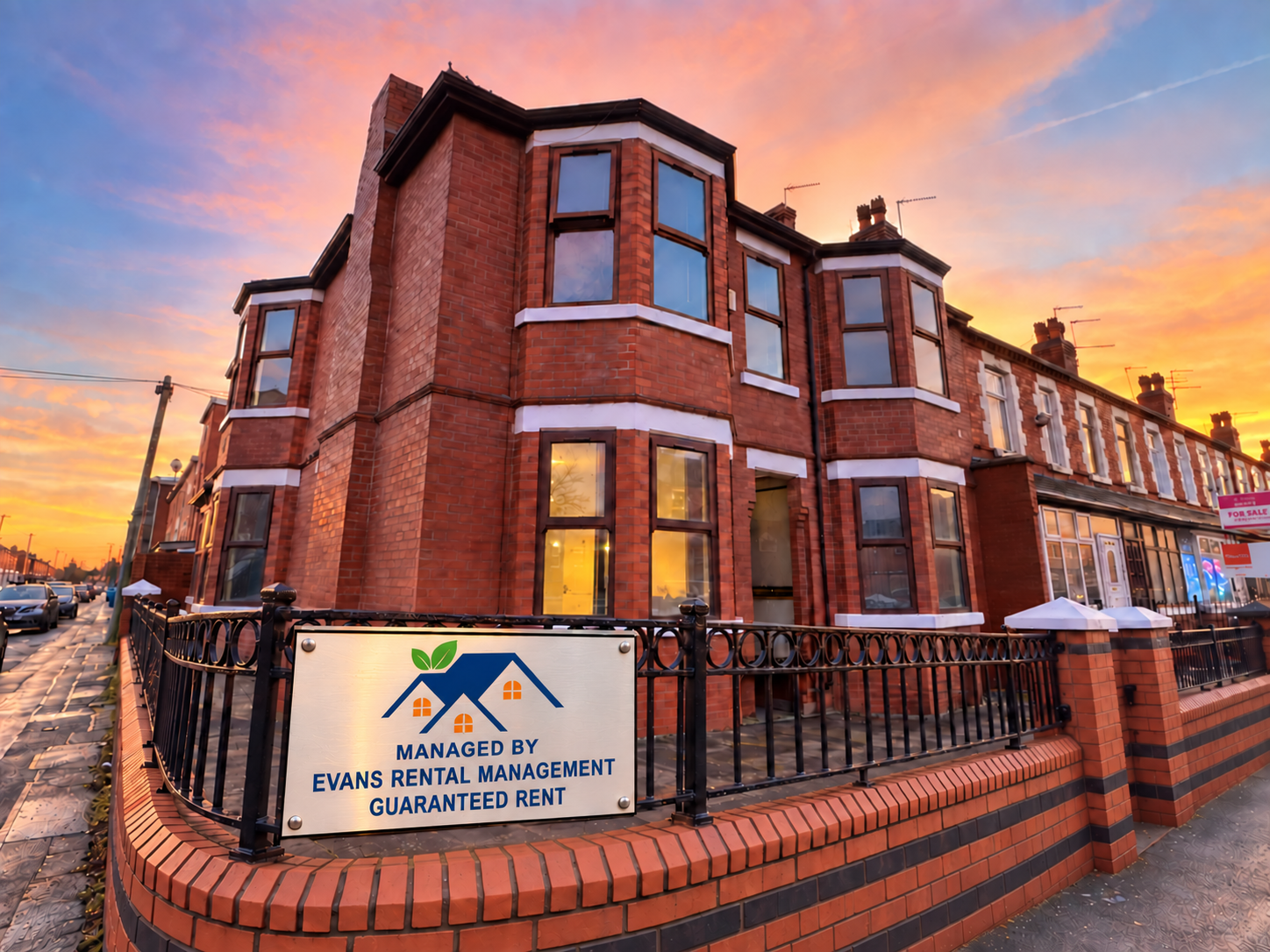 Manchester HMO managed by Evans Rental Management with guaranteed rent